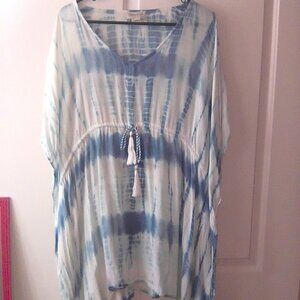 women's coverup blouse top boho one size new without tags Quagga Beach India